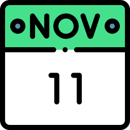 noviembre icono