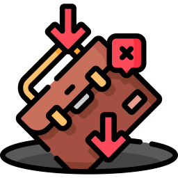 Job loss icon