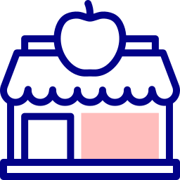 Fruit shop icon