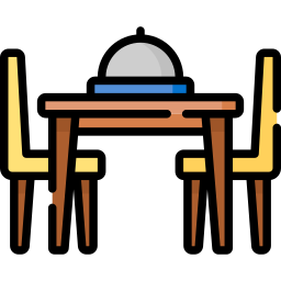 tavolo da pranzo icona