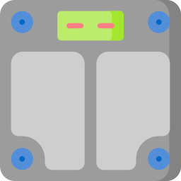 Weight scale icon