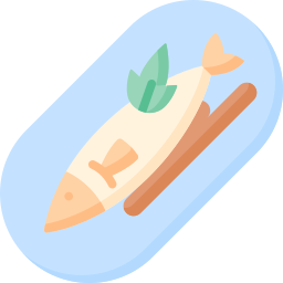Паровая рыба иконка