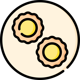Egg tart icon