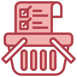 Shopping list icon