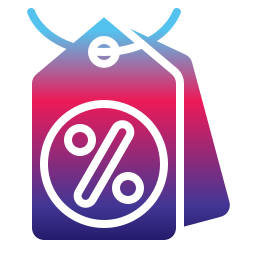 Discount tag icon