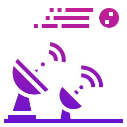 antenne satellite Icône