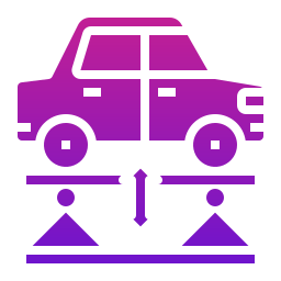 Car lift icon