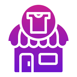 Clothing store icon