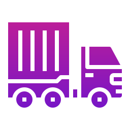 camión de carga icono