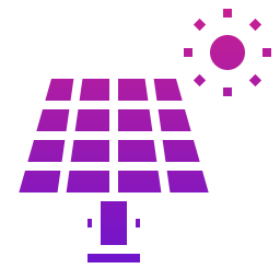 energia solare icona