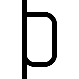 letra mayúscula icono