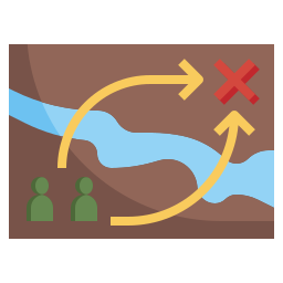 Military strategy icon
