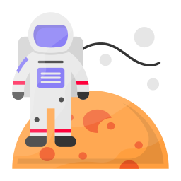 Moon landing icon