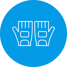 rękawiczki gimnastyczne ikona