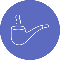 Smoking pipe icon