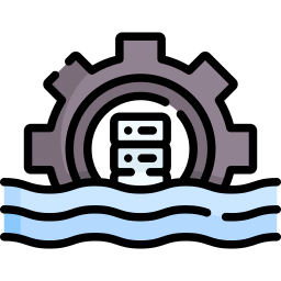 Data lake icon