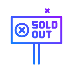 Sold out icon