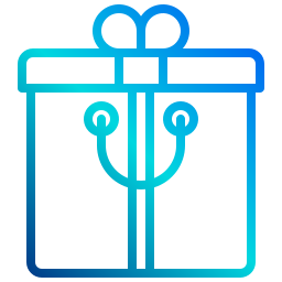 Gift box icon