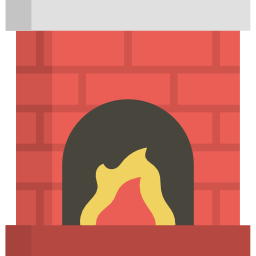 chimenea icono