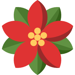 poinsettia Ícone