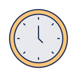 Wall clock icon