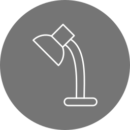 Table lamp icon