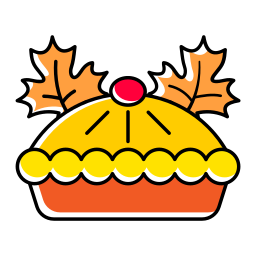 Apple pie icon