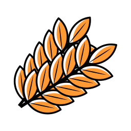 grano de trigo icono