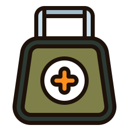 kit di pronto soccorso icona