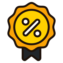 Discount badge icon