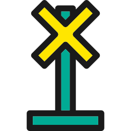 bahnübergang icon