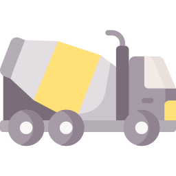 Цементный грузовик иконка