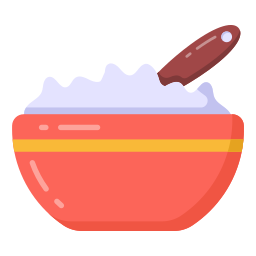 tigela de arroz Ícone