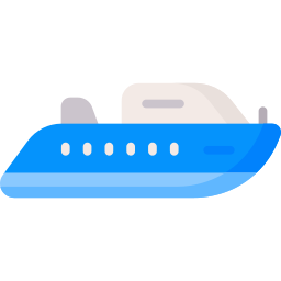 Speed boat icon