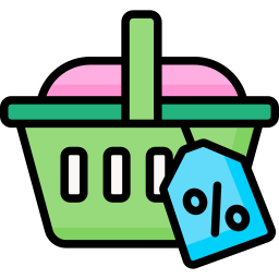 cesta de la compra icono