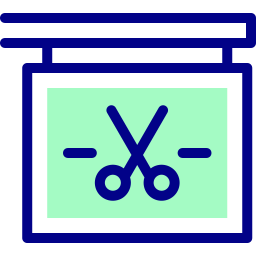 Barber shop icon