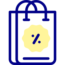 Shopping bag icon