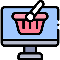 Online shopping icon