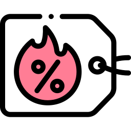 Hot deal icon