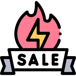 Flash sale icon