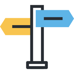 Guidepost icon