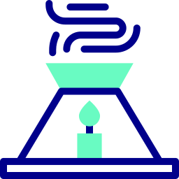 Aromatic candle icon