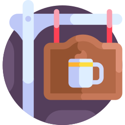 Coffee shop icon