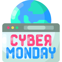 lunes cibernético icono