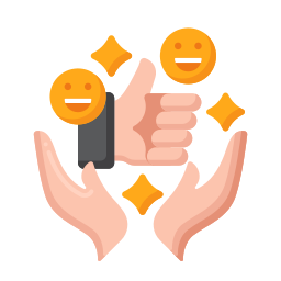 Customer satisfaction icon