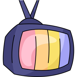 Tv screen icon