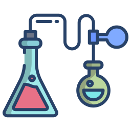 Chemical analysis icon