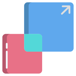 확장 가능 icon