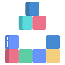 blok konstrukcyjny ikona