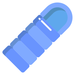 Sleeping bag icon